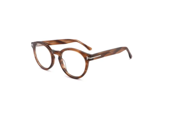 Tom ford T female and male round eyeglasses circle spectacle frames for men and women- Wenzhou eyewear wholesaler factory