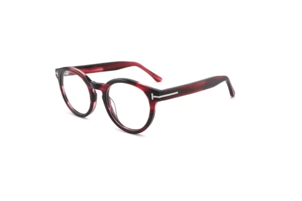Tom ford T female and male round eyeglasses circle spectacle frames for men and women- Wenzhou eyewear wholesaler factory