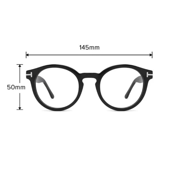 Tom ford T female and male round eyeglasses circle spectacle frames for men and women- Wenzhou eyewear wholesaler factory