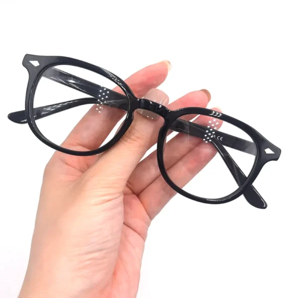 female and male round cat eye eyeglasses circle spectacle frames for men and womens- Wenzhou eyewear wholesale manufacturer (6)