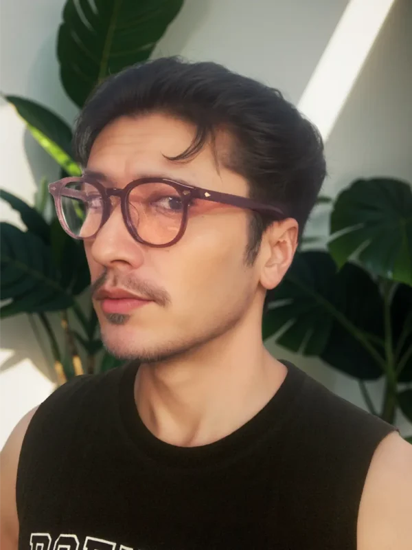 female and male round cat eye eyeglasses circle spectacle frames for men and womens- Wenzhou eyewear wholesale manufacturer (6)
